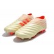 Adidas Copa 19 FG Beige Red Soccer Cleats