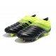 Adidas Copa 19 FG Black Green Soccer Cleats