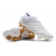 Adidas Copa 19 FG White Gold Soccer Cleats