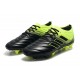 Adidas Copa 19.1 FG Black Green Soccer Cleats