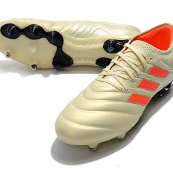 Adidas Copa 19.1 FG Orange Beige Black Soccer Cleats