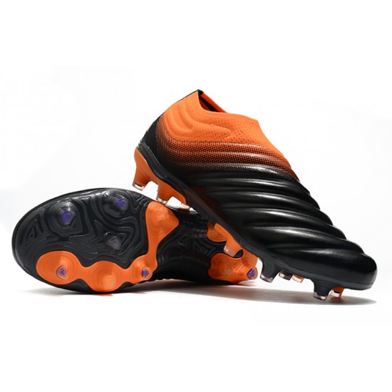 Adidas Copa 20 FG Black Orange Soccer Cleats