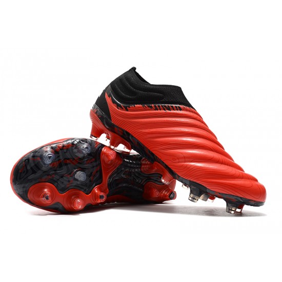 Adidas Copa 20 FG Black Red Soccer Cleats