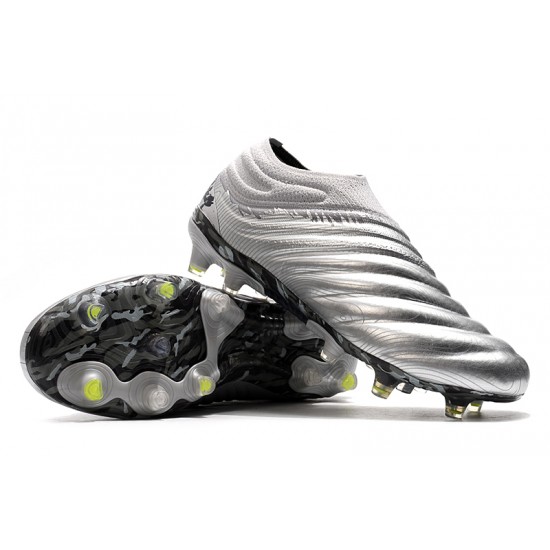 Adidas Copa 20 FG Silver Soccer Cleats