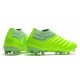 Adidas Copa 20 FG Yellow Green Soccer Cleats