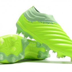 Adidas Copa 20 FG Yellow Green Soccer Cleats