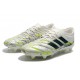 Adidas Copa 20.1 FG Silver Black Green Soccer Cleats