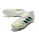 Adidas Copa 20.1 FG Silver Black Green Soccer Cleats