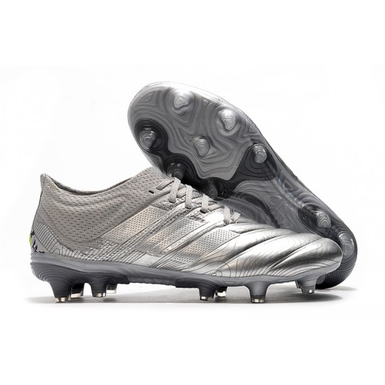 Adidas Copa 20.1 FG Silver Soccer Cleats