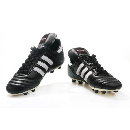 Adidas Copa Mundial FG Black White Soccer Cleats