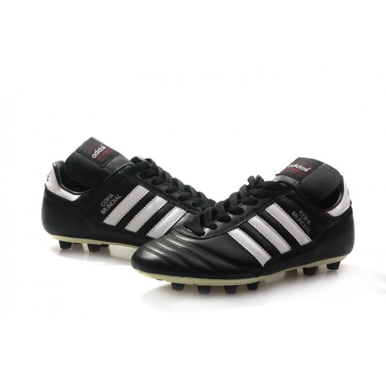 Adidas Copa Mundial FG Black White Soccer Cleats