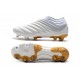 Adidas Copa 19 FG White Gold Soccer Cleats