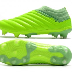 Adidas Copa 20 FG Yellow Green Soccer Cleats