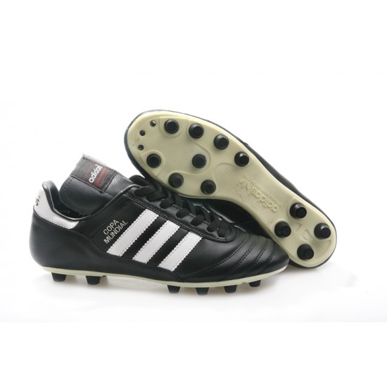 Adidas Copa Mundial FG Black White Soccer Cleats