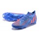 Adidas Predator Edge Geometric 1 FG Blue Orange For Men Soccer Cleats 