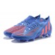 Adidas Predator Edge Geometric 1 FG Blue Orange For Men Soccer Cleats 