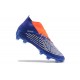 Adidas Predator Edge Geometric 1 FG Orange Blue White High-top For Men Soccer Cleats 