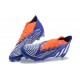 Adidas Predator Edge Geometric 1 FG Orange Blue White High-top For Men Soccer Cleats