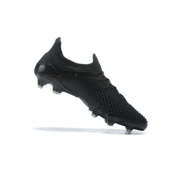 Adidas Preator Mutator 20+ FG Black Lce Low-top For Men Soccer Cleats