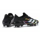 Adidas Preator Mutator 20+ FG Black Pink Blue Low-top For Men Soccer Cleats