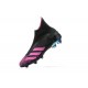 Adidas Preator Mutator 20+ FG Black Pink Gold High-top For Men Soccer Cleats 