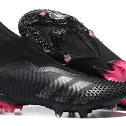 Adidas Preator Mutator 20+ FG Black Pink High-top For Men Soccer Cleats 