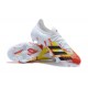 Adidas Preator Mutator 20+ FG Black Yellow Red White Low-top For Men Soccer Cleats