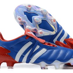 Adidas Preator Mutator 20+ FG Blue Red Low-top For Men Soccer Cleats 