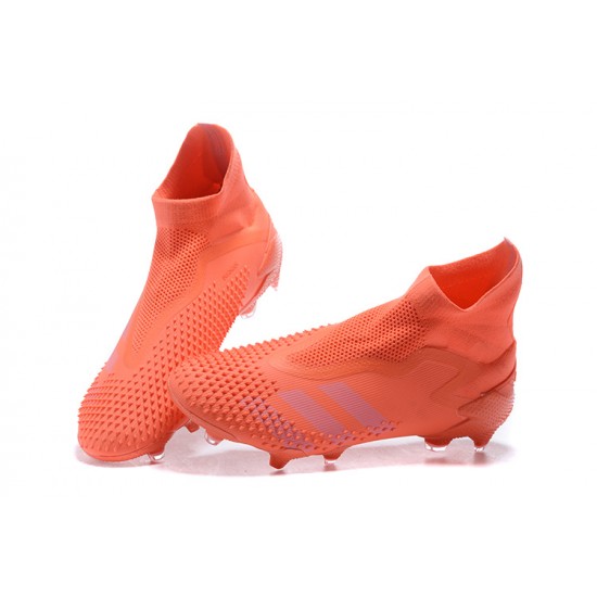 Adidas Preator Mutator 20+ FG Lce Orange High-top For Men Soccer Cleats