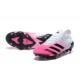 Adidas Preator Mutator 20+ FG Pink Black White Low-top For Men Soccer Cleats