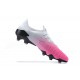 Adidas Preator Mutator 20+ FG Pink Black White Low-top For Men Soccer Cleats