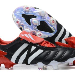 Adidas Preator Mutator 20+ FG Red Black Low-top For Men Soccer Cleats 