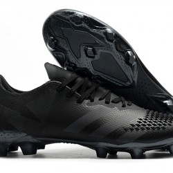 Adidas Predator 20.2 FG Low All Black Soccer Cleats