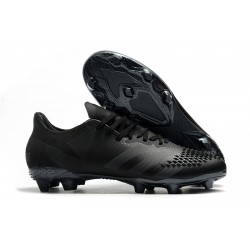 Adidas Predator 20.2 FG Low All Black Soccer Cleats