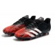 Adidas Predator 20.2 FG Low White Black Red Soccer Cleats