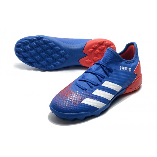 Adidas Predator 20.3 L FG Low Blue White Red Soccer Cleats - Adidas ...