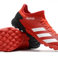 Adidas Predator 20.3 L FG Low Red White Black Soccer Cleats