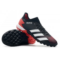 Adidas Predator 20.3 L TF Low Black White Red Soccer Cleats