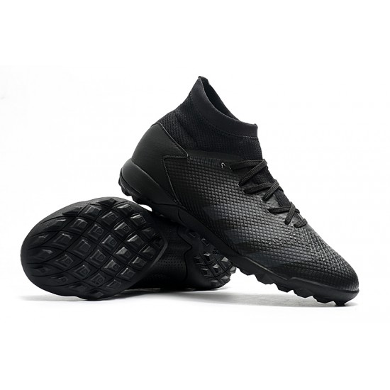 Adidas Predator 20.3 TF High All Black Soccer Cleats