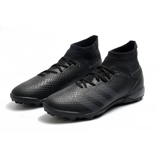 Adidas Predator 20.3 TF High All Black Soccer Cleats