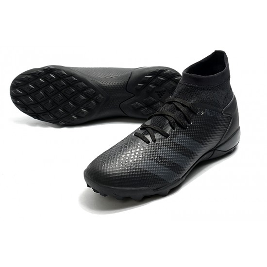 Adidas Predator 20.3 TF High All Black Soccer Cleats