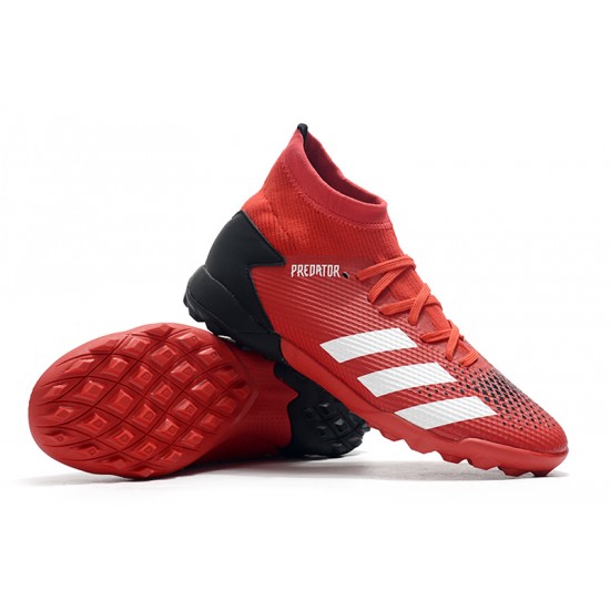 Adidas Predator 20.3 TF High Red White Black Soccer Cleats