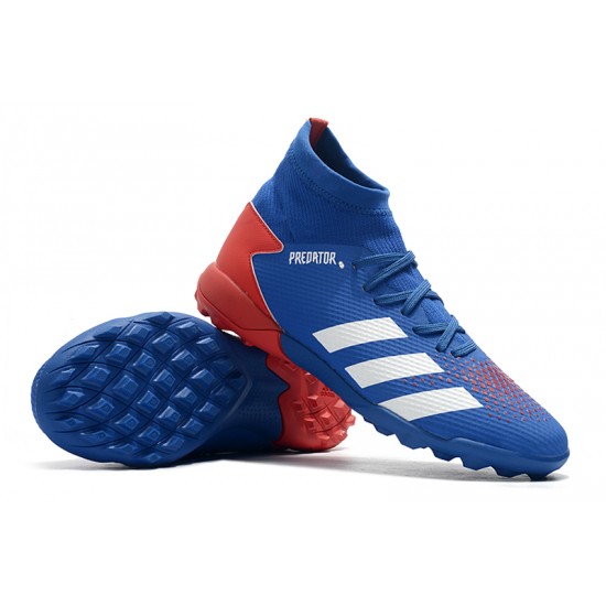 Adidas Predator 20.3 TF High Red White Blue Soccer Cleats