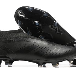 Adidas Predator Accuracy Fg Boots Black For Men Low-top Soccer Cleats 