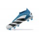 Adidas Predator Accuracy Fg Boots LightBlue White For Men High-top Soccer Cleats 