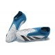 Adidas Predator Accuracy Fg Boots LightBlue White For Men High-top Soccer Cleats