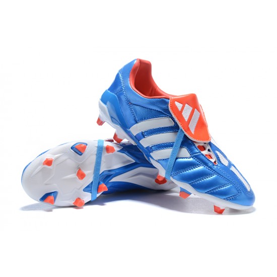 Adidas Predator Mania FG Orange Grey Blue Soccer Cleats