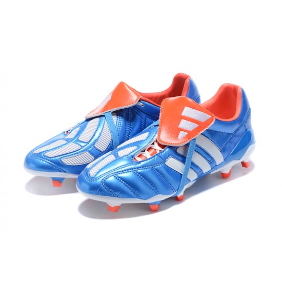 Adidas Predator Mania FG Orange Grey Blue Soccer Cleats