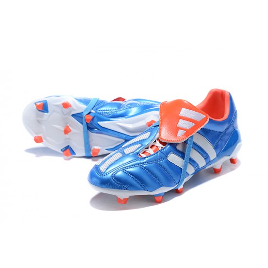 Adidas Predator Mania FG Orange Grey Blue Soccer Cleats