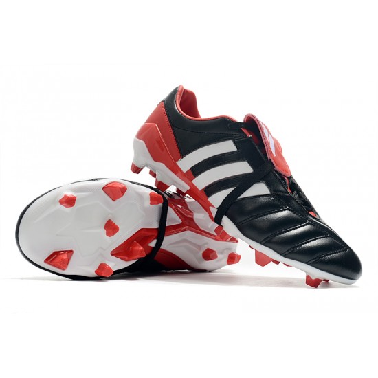 Adidas Predator Mania FG Red White Black Soccer Cleats